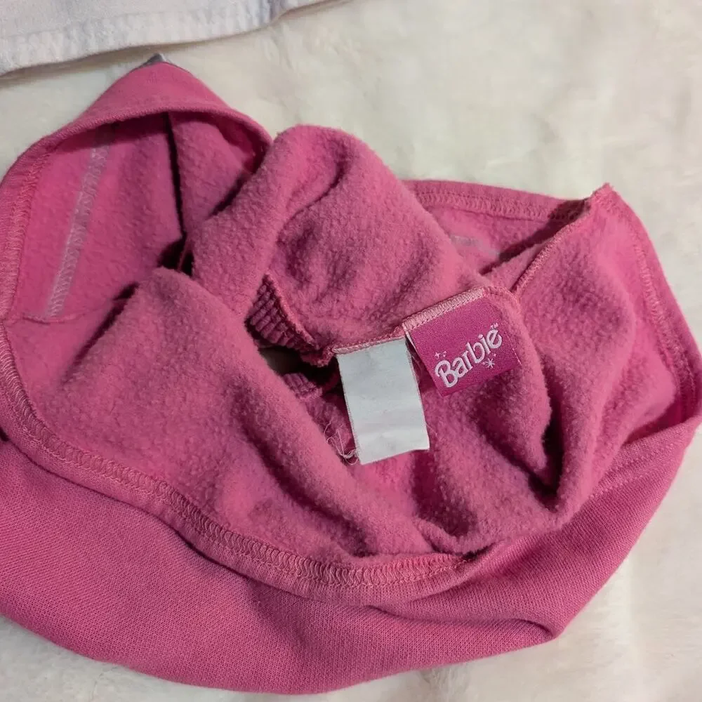 Vintage Barbie | Cheerleader Sweatshirt & Fleece Skirt Outfit Set | Girls 4